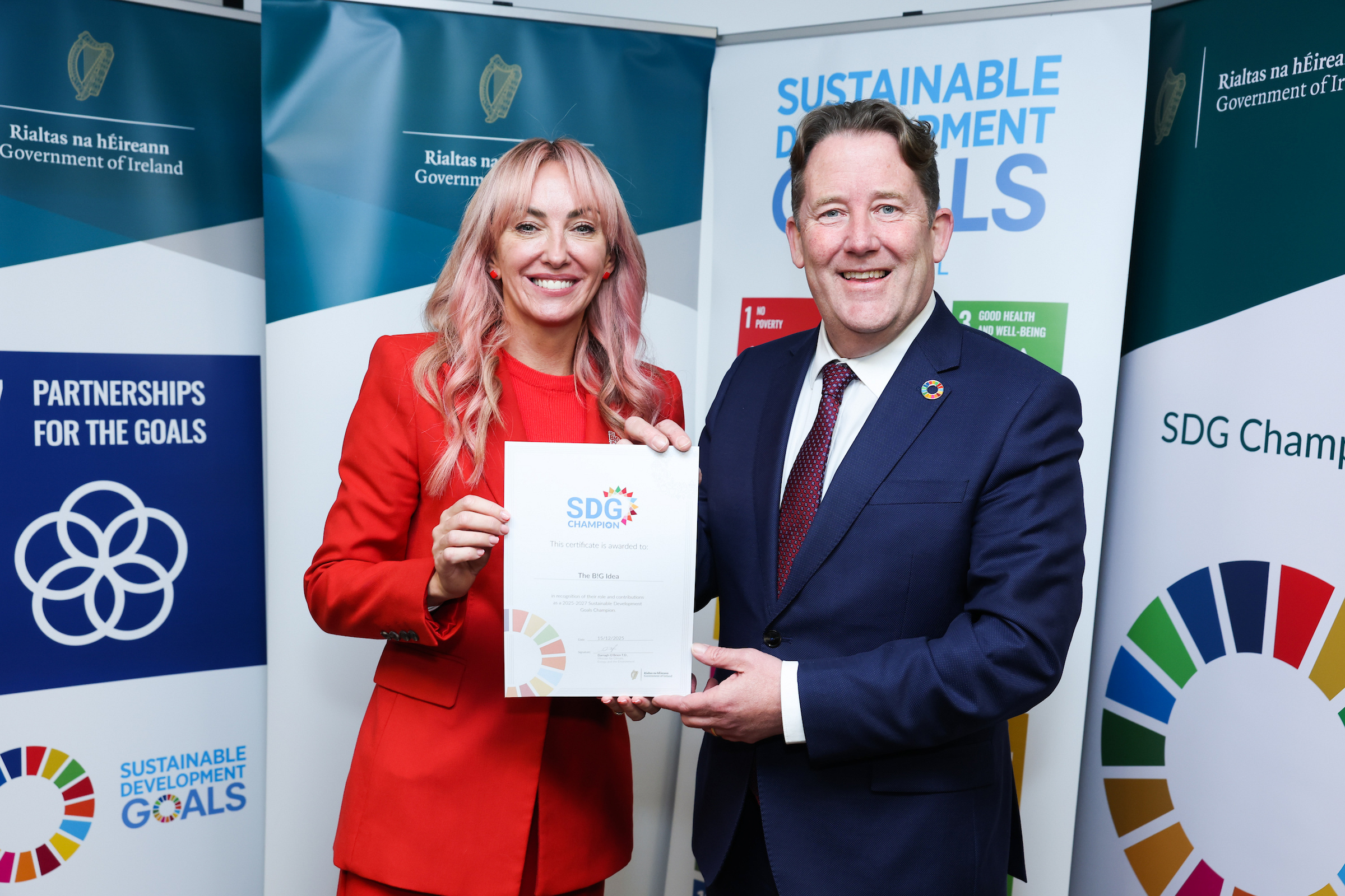 We are a SDG Champion!